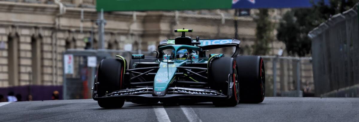 F1: Aston Martin admite falta de ritmo após corrida difícil em Baku