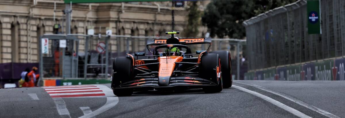 F1: Norris minimiza chance perdida após classificação em Baku