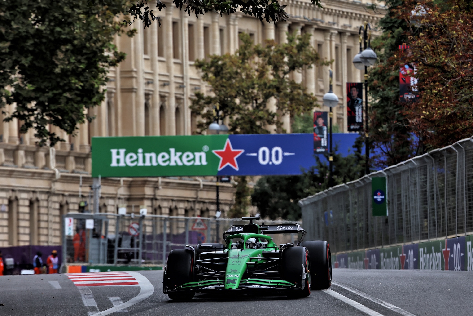 F1: Fotos do sábado do GP do Azerbaijão 2025 Nico Hulkenberg (GER) Sauber C45.