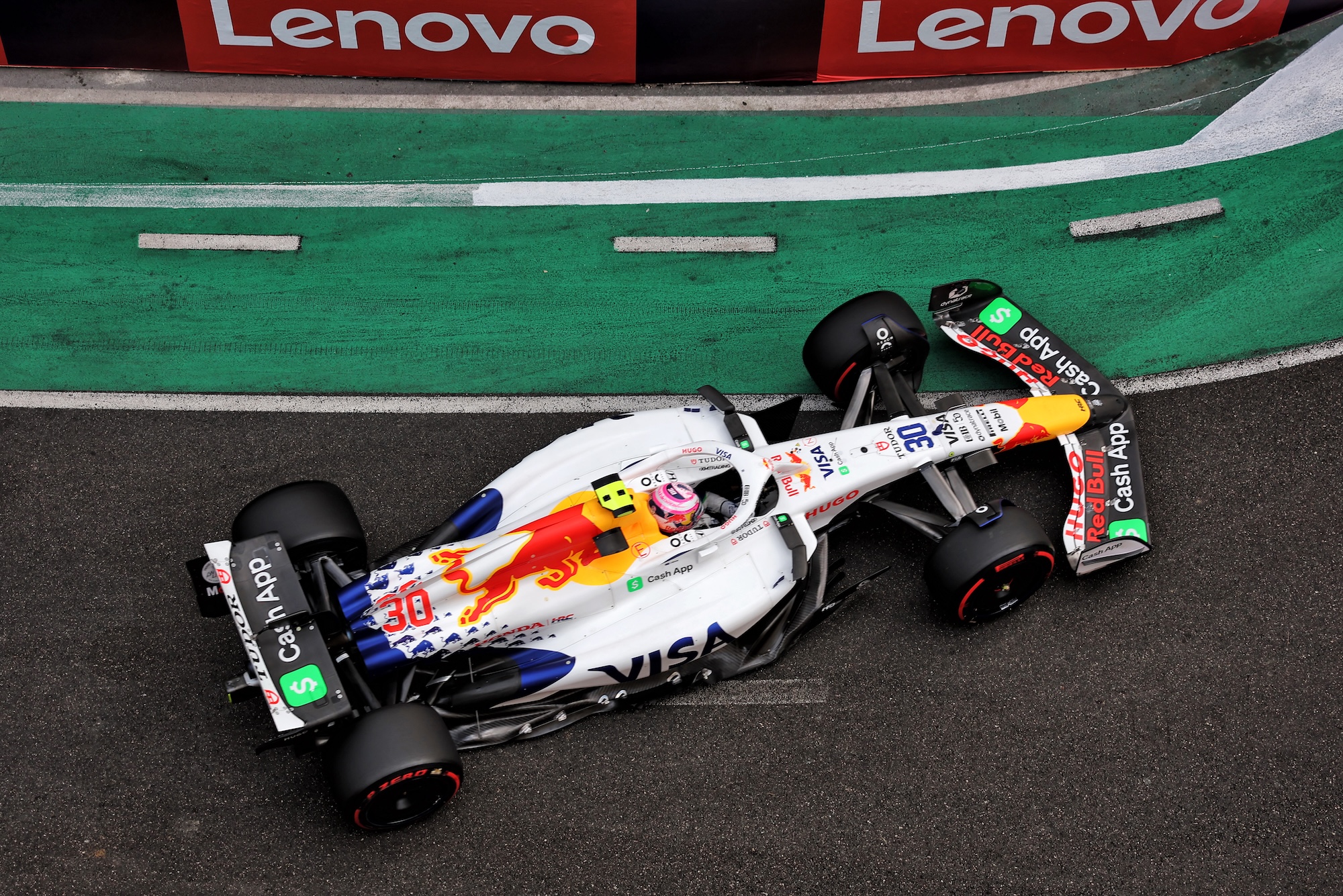 F1: Fotos do sábado do GP do Azerbaijão 2025 Liam Lawson (NZL) Racing Bulls VCARB 02.