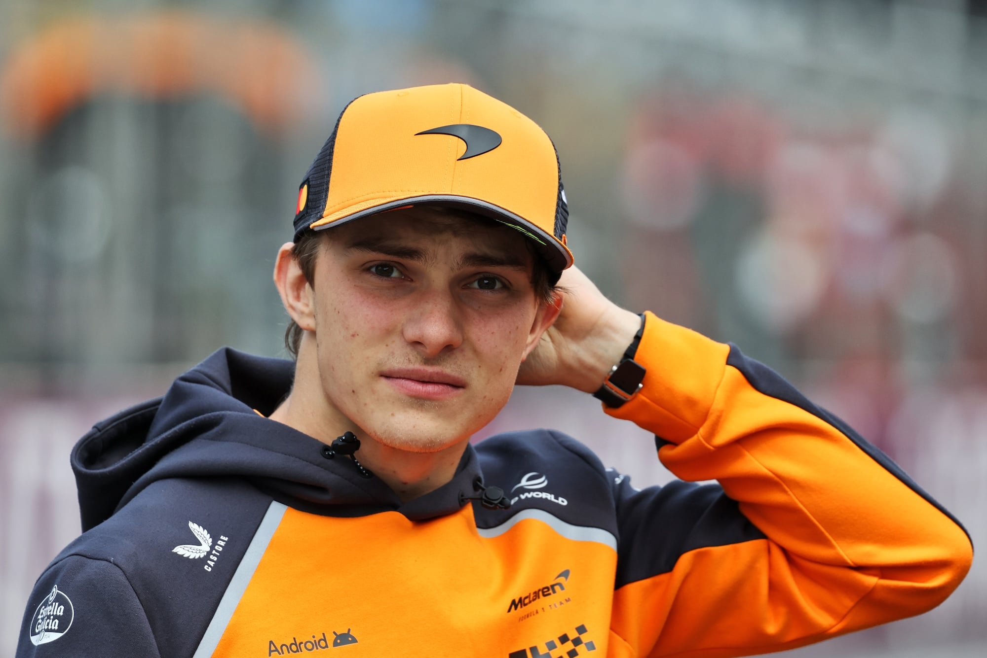 F1: Schumacher vê Piastri mais sensível que Norris após disputa em Singapura Oscar Piastri (AUS) McLaren on the drivers' parade.