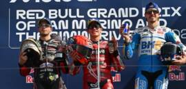 MotoGP: Márquez resiste pressão de Bezzecchi e garante vitória em Misano