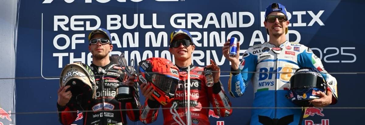 MotoGP: Márquez resiste pressão de Bezzecchi e garante vitória em Misano