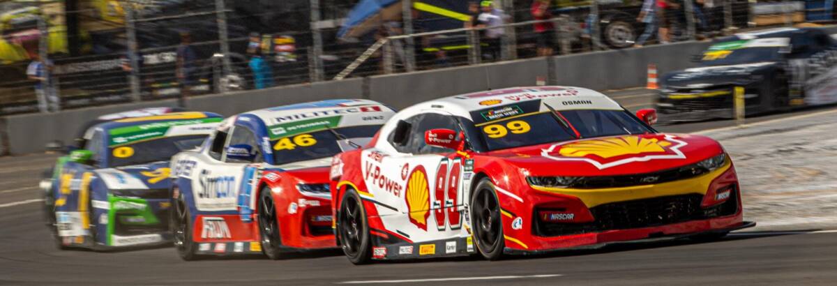 NASCAR Brasil: Galid Osman é segundo em sua estreia nos ovais