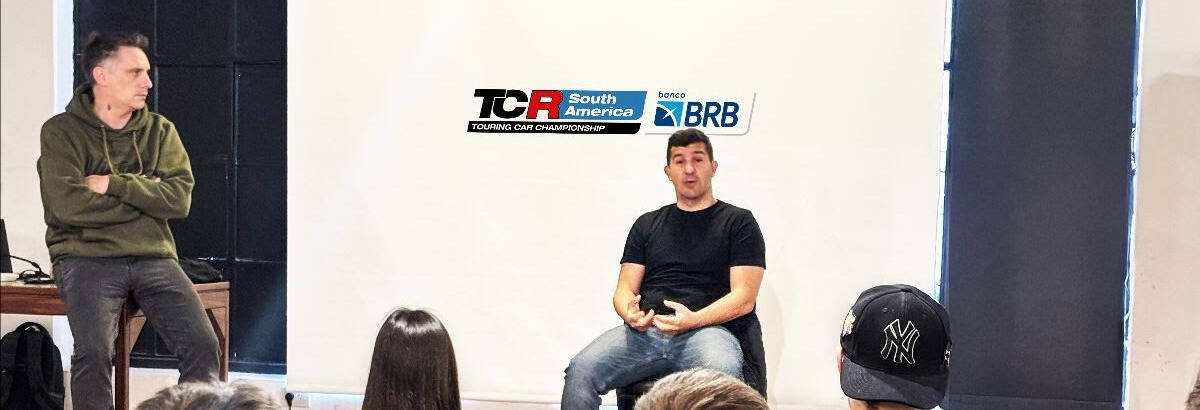 TCR South America junto com estudantes de jornalismo esportivo na ETER