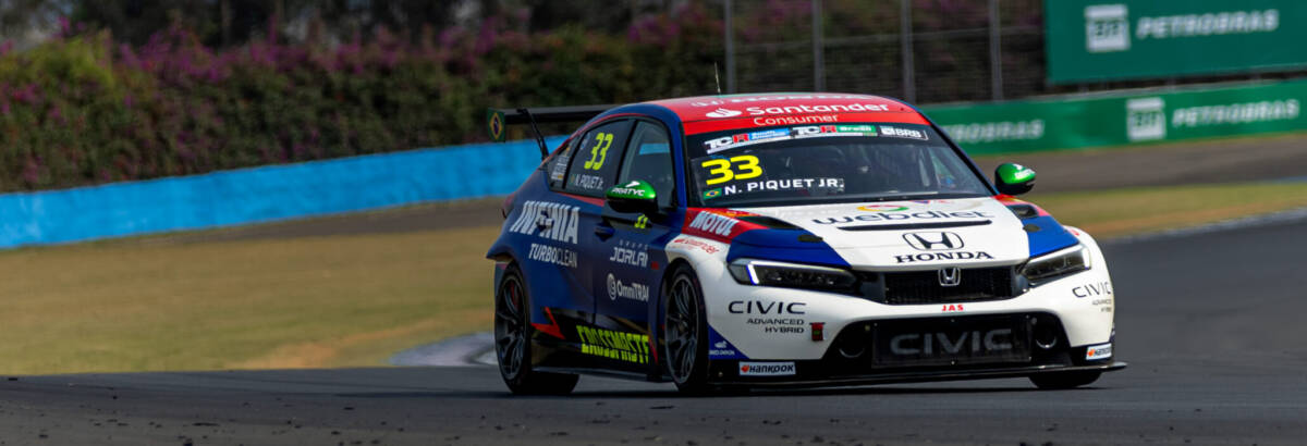TCR South America e TCR Brasil: Piquet Jr. fecha sexta-feira na frente no Velocitta