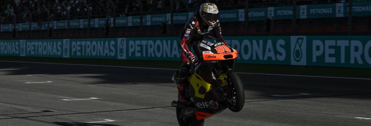 Moto2: Dixon vence na Malásia e Moreira assume liderança do campeonato