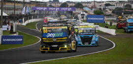 Freios em evidência na penúltima etapa da Copa Truck em Londrina