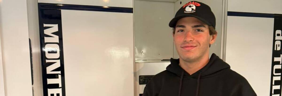 Nick Monteiro conclui dia de teste coletivo da Indy NXT em Indianápolis com a equipe AJ Foyt