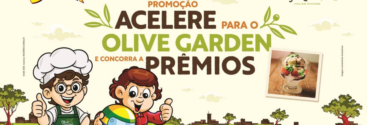 Senninha e Olive Garden unem gastronomia e diversão em campanha inédita