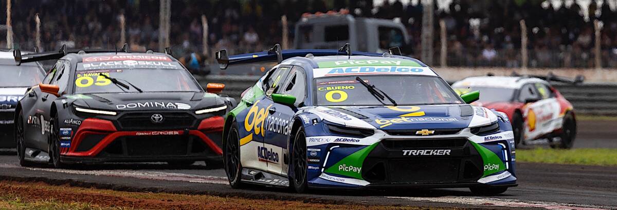 Stock Car: Cacá Bueno conquista top-10 em corrida na chuva em Campo Grande
