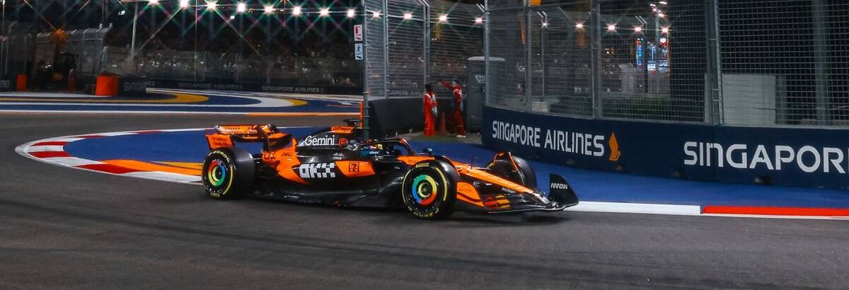 F1: Piastri critica bandeira amarela “injusta” em volta rápida no GP de Singapura