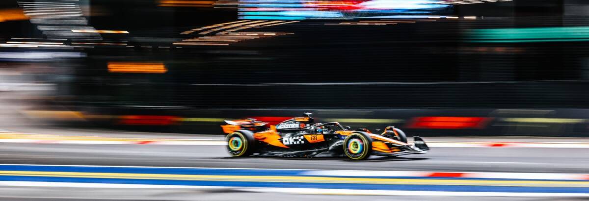F1: Piastri vem no fim e lidera segundo treino livre do GP de Singapura