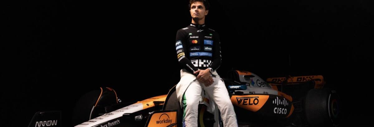 F1: McLaren faz pintura especial com parceiro para GPs dos Estados Unidos e México