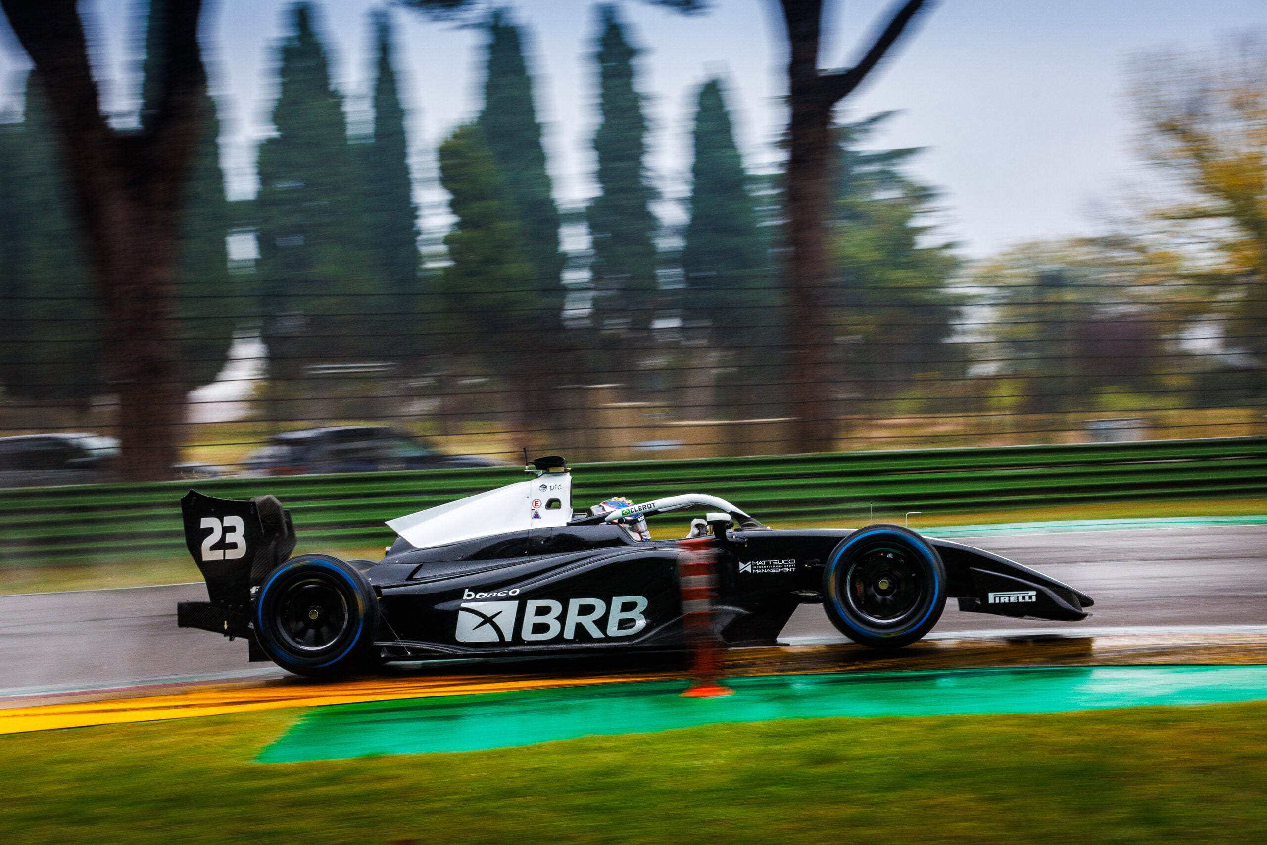 F3: Pedro Clerot é o segundo mais rápido do dia em Ímola após seu primeiro teste na chuva Pedro Clerot