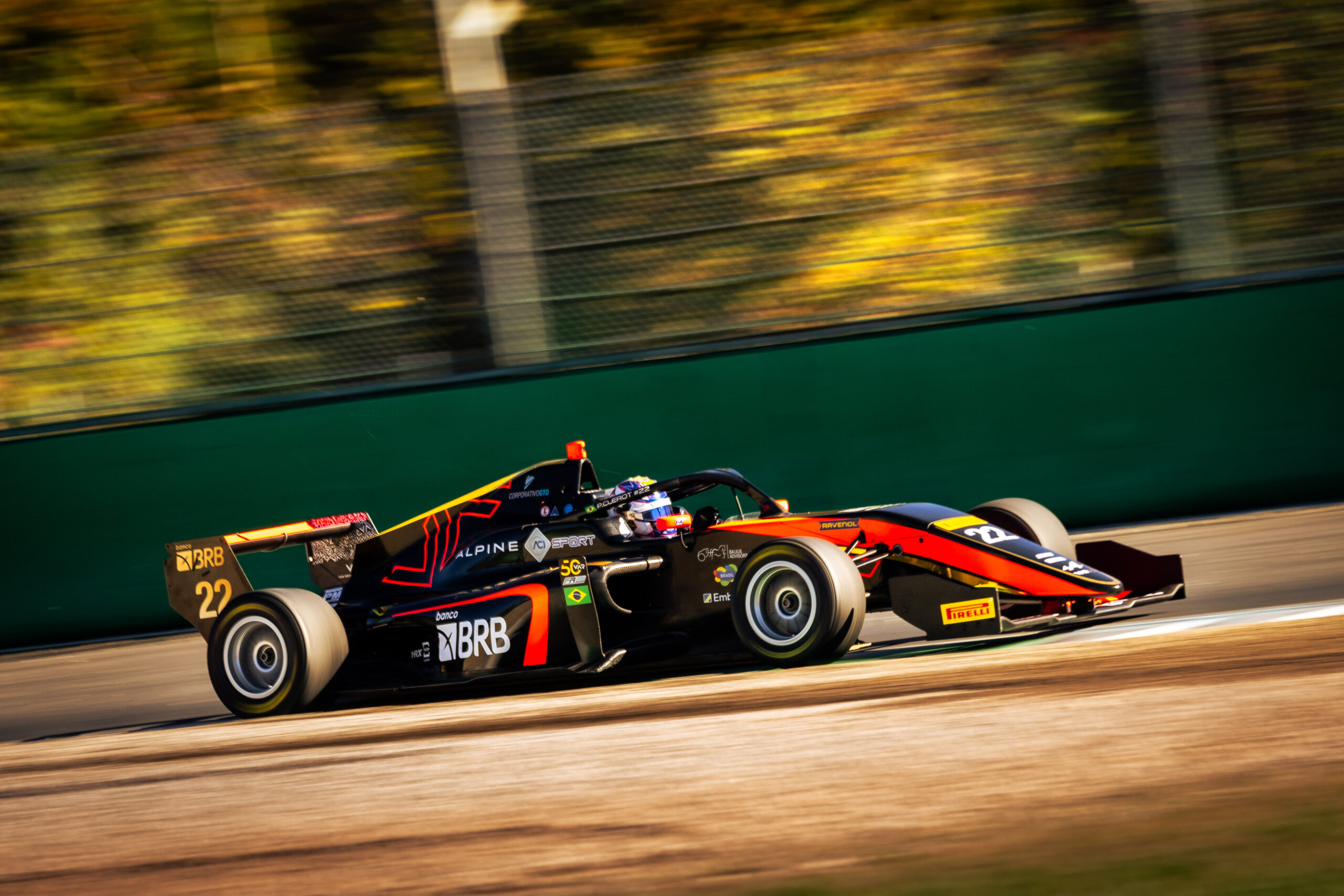Pedro Clerot lidera sessão de treino livre no fechamento da temporada da FRECA, em Monza Pedro Clerot