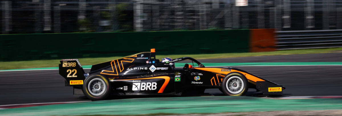 Pedro Clerot conquista pódio na corrida de sábado da FRECA na Itália