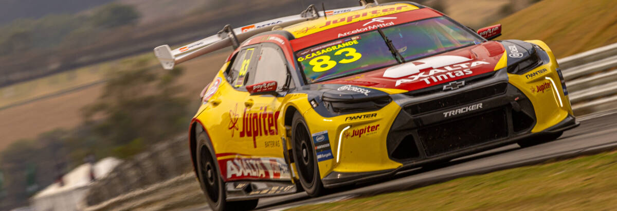 Gabriel Casagrande escapa de acidente: “não via nada, só a nuvem de poeira”