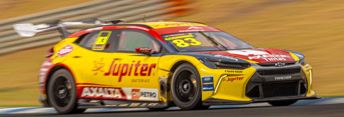 Dentro do top-5, Gabriel Casagrande aprova evolução em velocidade do carro nos treinos do Velocitta