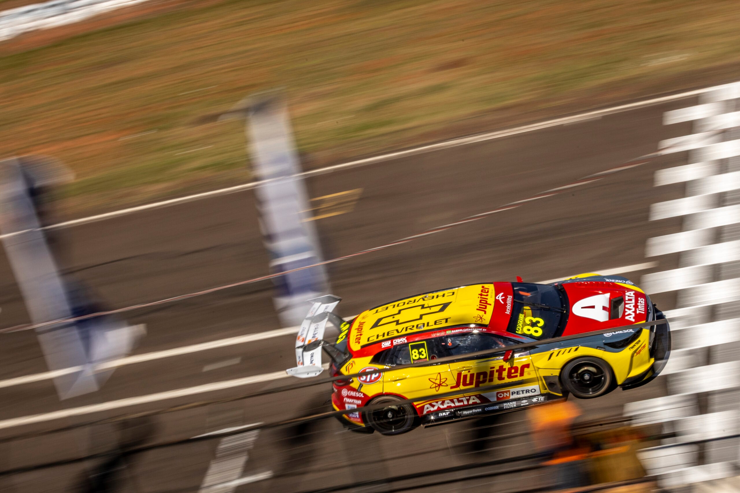 Stock Car: Gabriel Casagrande larga na pole position da Sprint em Campo Grande Gabriel Casagrande