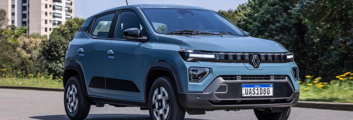 Renault Kwid E-Tech 2026 chega reestilizado por R$ 99.990 para brigar com BYD Dolphin Mini