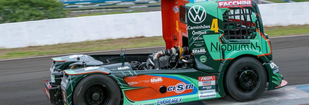 Líder da Copa Truck, Felipe Giaffone crê em evolução para a classificação em Londrina