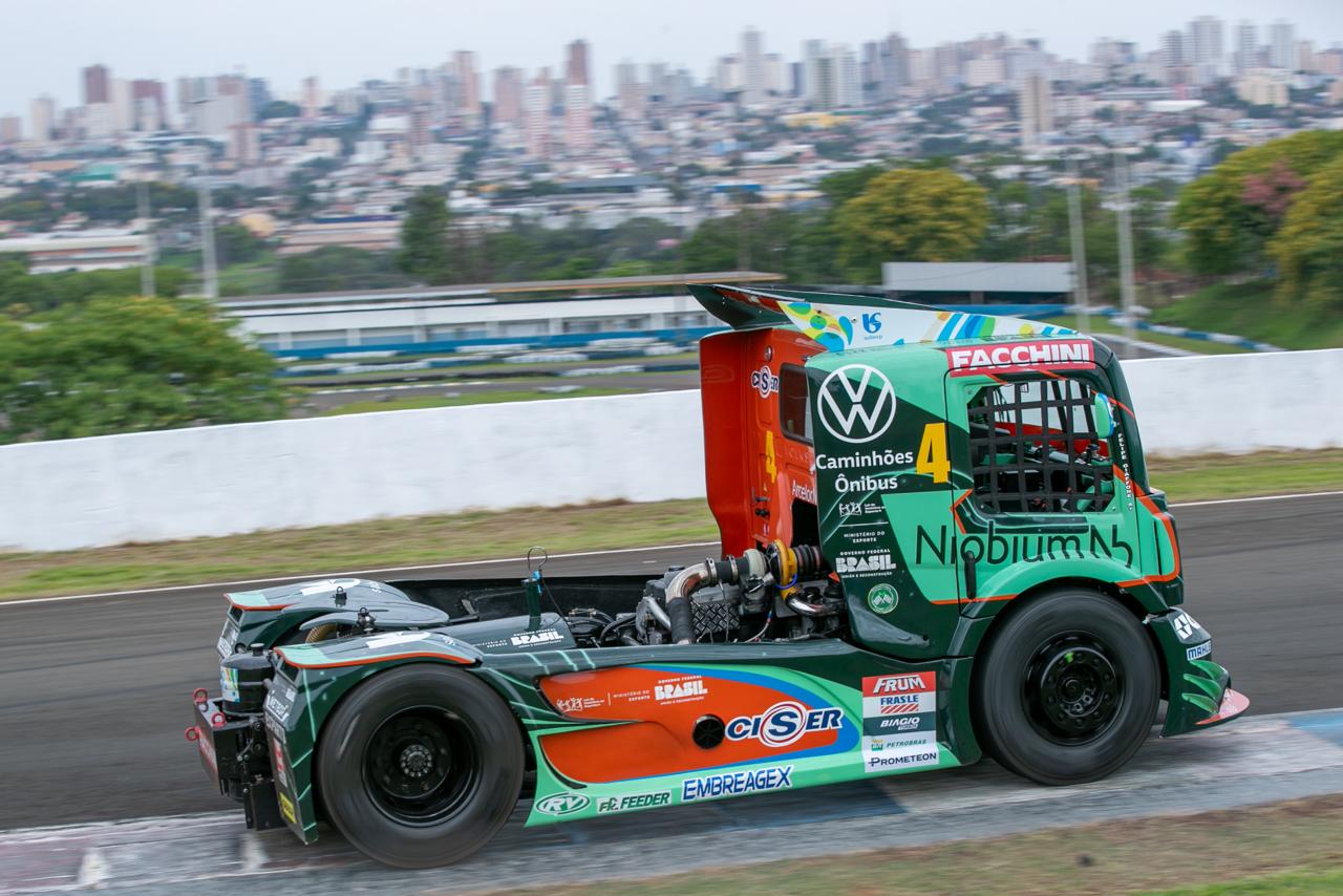 Líder da Copa Truck, Felipe Giaffone crê em evolução para a classificação em Londrina Felipe Giaffone