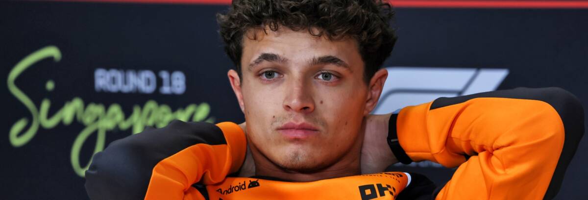 F1: Norris abatido após 5º em classificação em Singapura: “Não foi um bom dia”