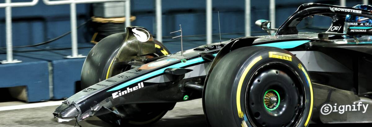 F1: Russell comenta acidente e problemas no teste do colete térmico