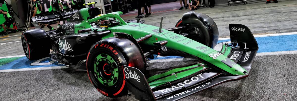 F1: Bortoleto reage no fim, mas termina treino no Catar apenas em 16º