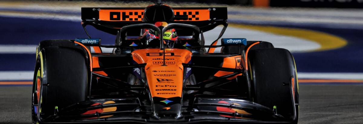 F1: Dupla da McLaren exalta Mundial de Construtores após “corrida difícil” em Singapura