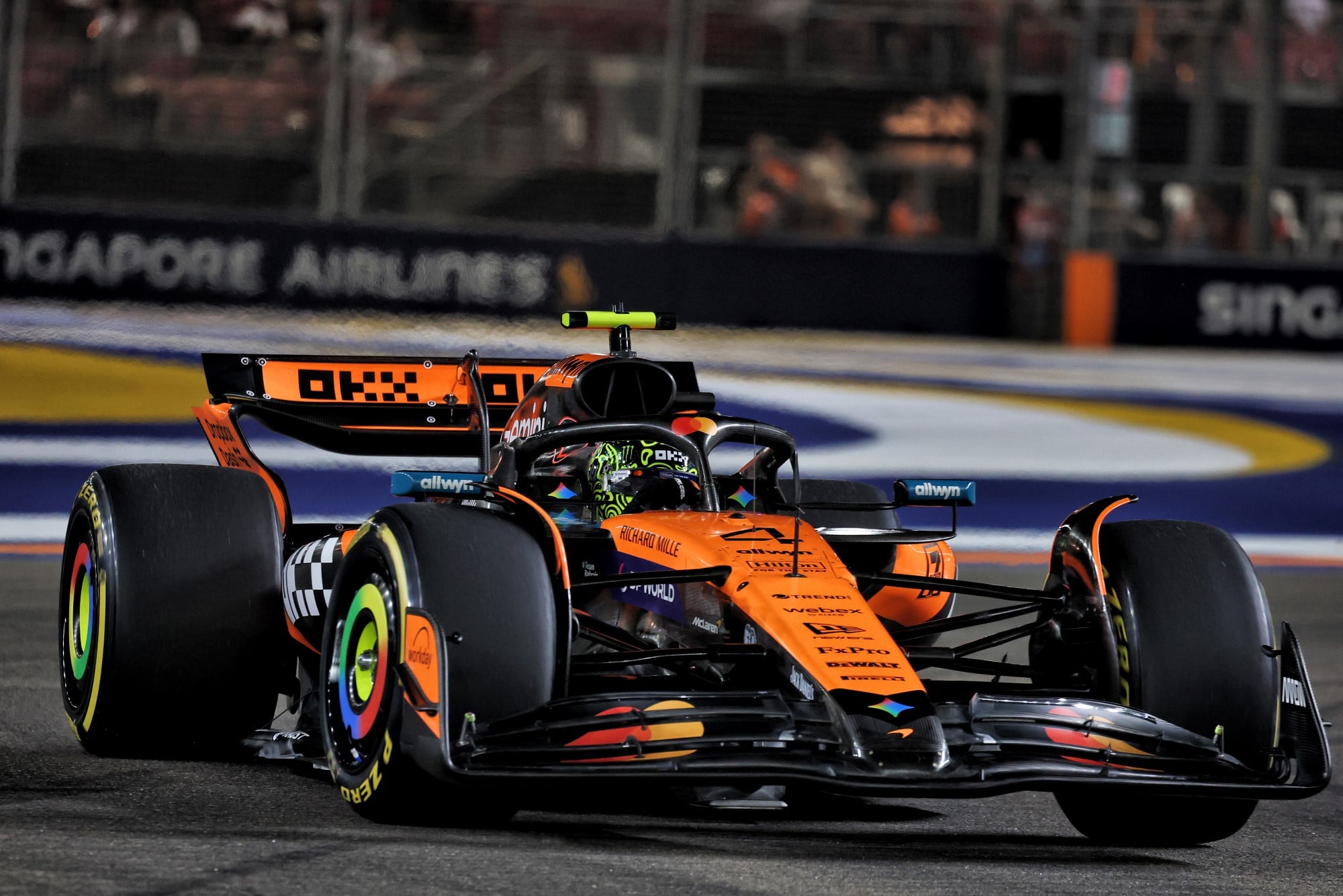 F1: Norris revela estar doente, mas descarta usar isso como desculpa Lando Norris (GBR) McLaren MCL39.