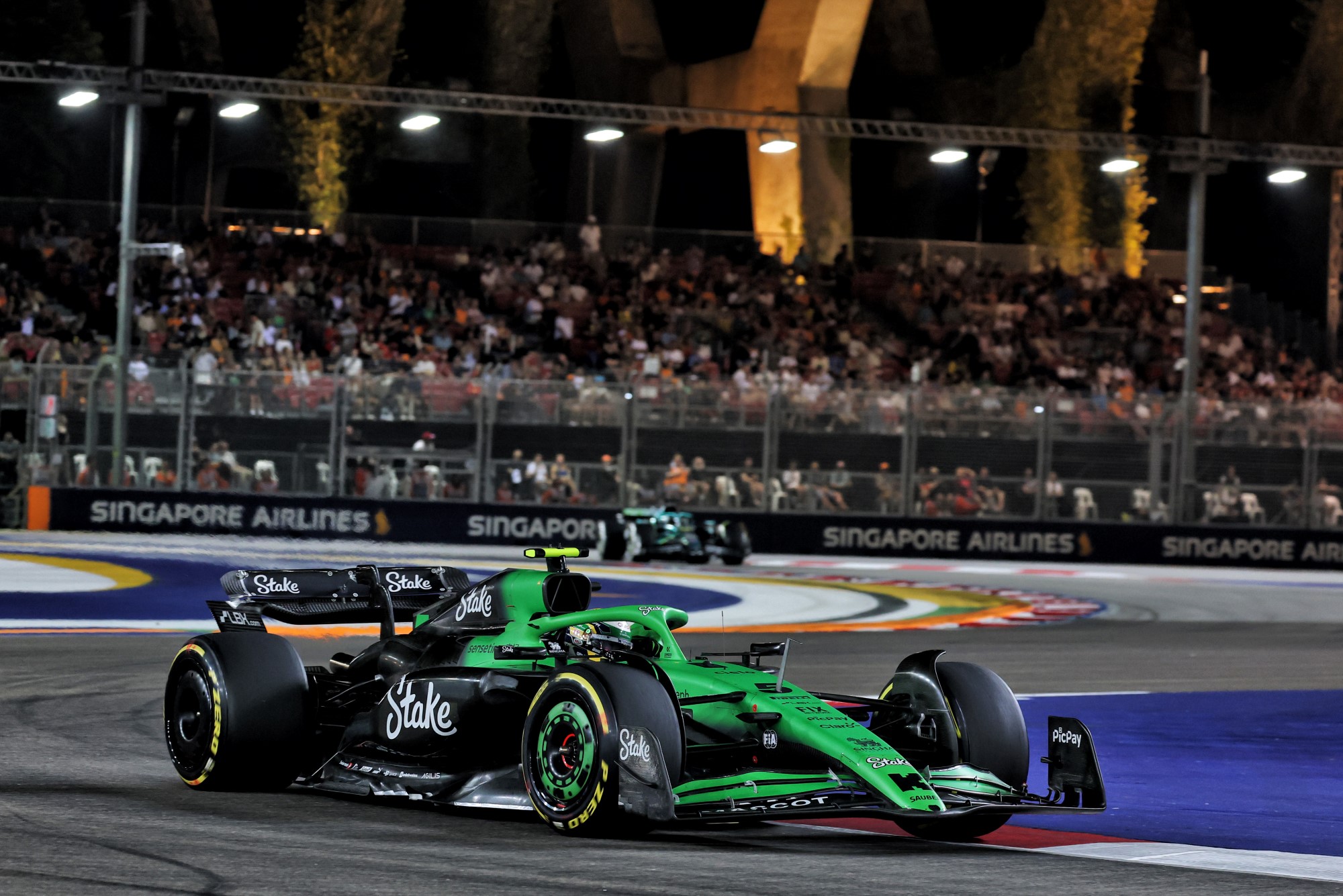 F1: As imagens dos primeiros treinos do GP de Singapura Gabriel Bortoleto (BRA) Sauber C45.