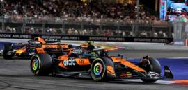 F1: McLaren lidera sexta em Singapura, mas Red Bull e Ferrari ameaçam