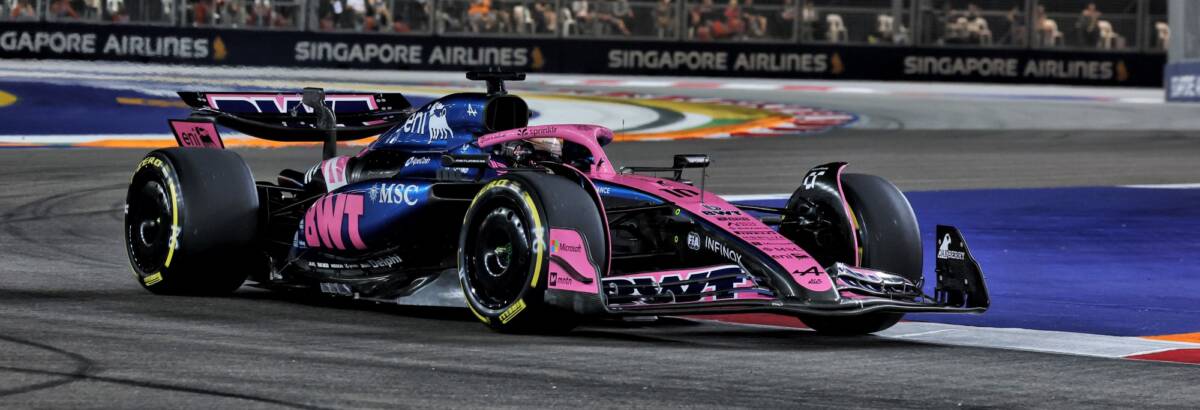 F1: Gasly e Albon largam dos boxes e grid do GP de Singapura tem nova mudança