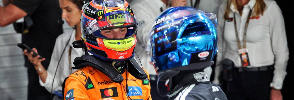 F1: Confira o grid de largada provisório para o GP de Singapura 2025