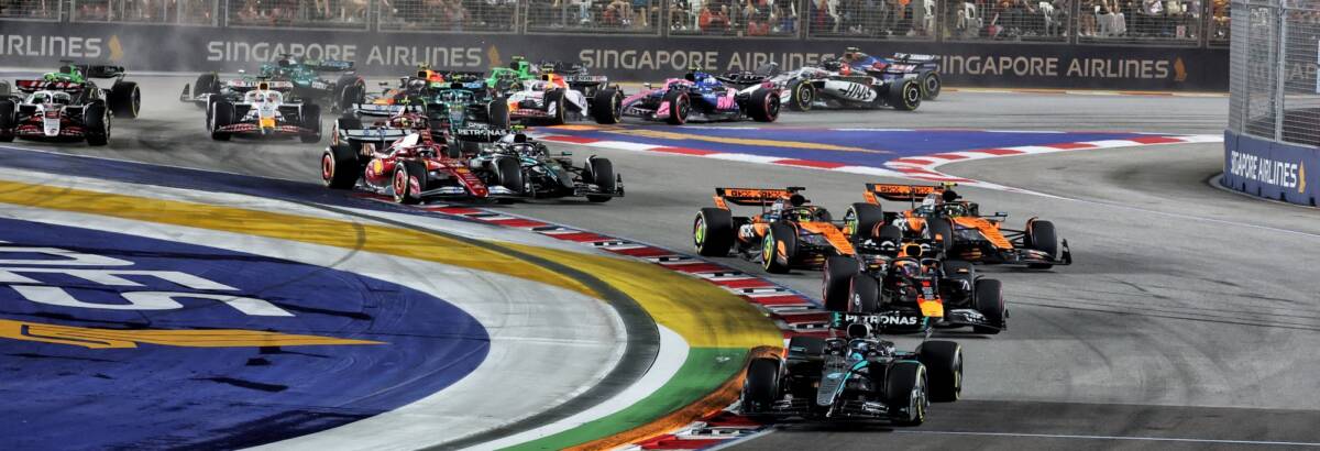 F1: Confira o resultado completo do GP de Singapura