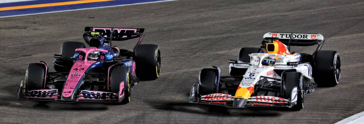 F1: Alpine lamenta corrida difícil no GP de Singapura: “Nem perto de onde deveríamos”