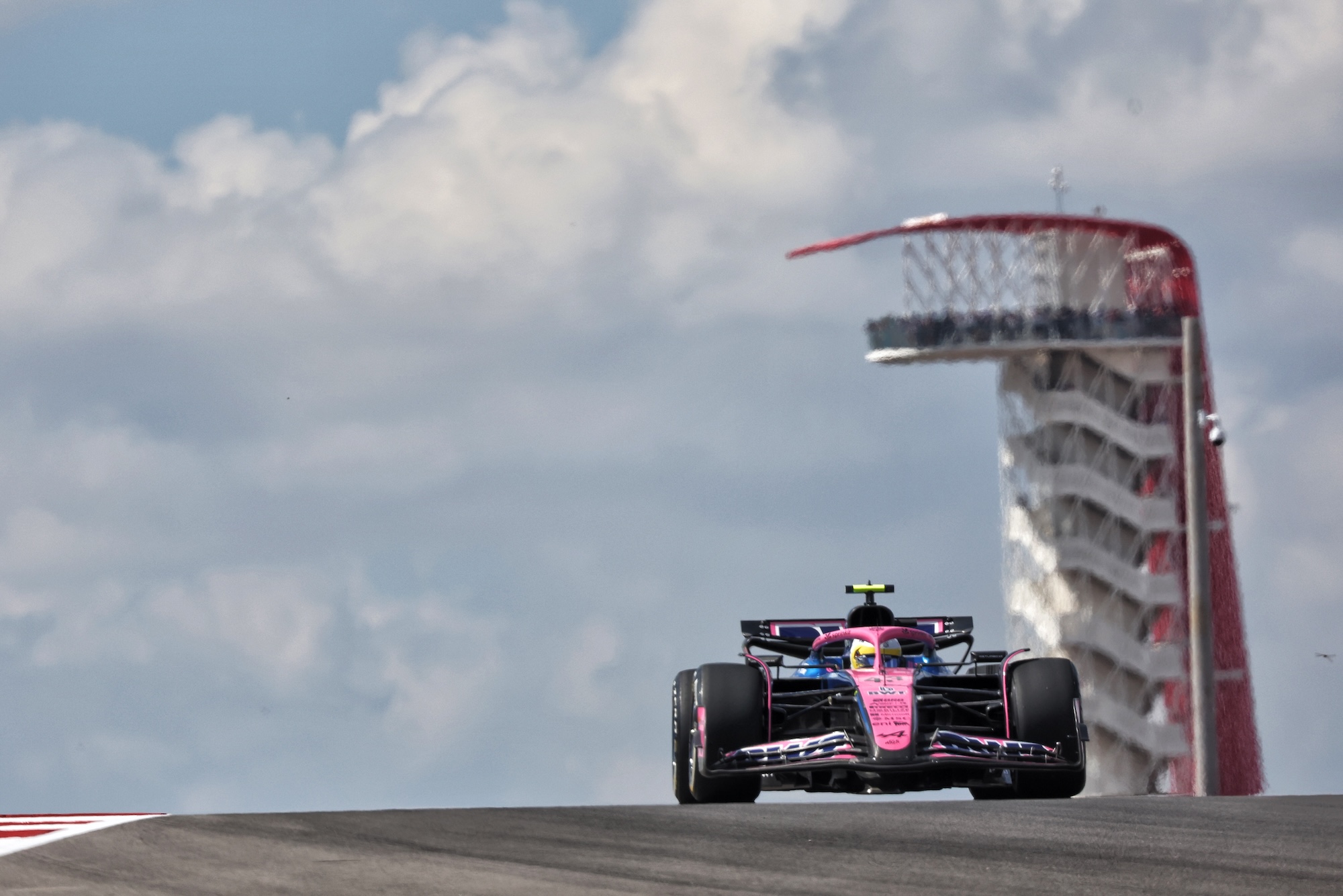 F1: Confira as imagens do primeiro dia do GP dos Estados Unidos Franco Colapinto (ARG) Alpine F1 Team A525.