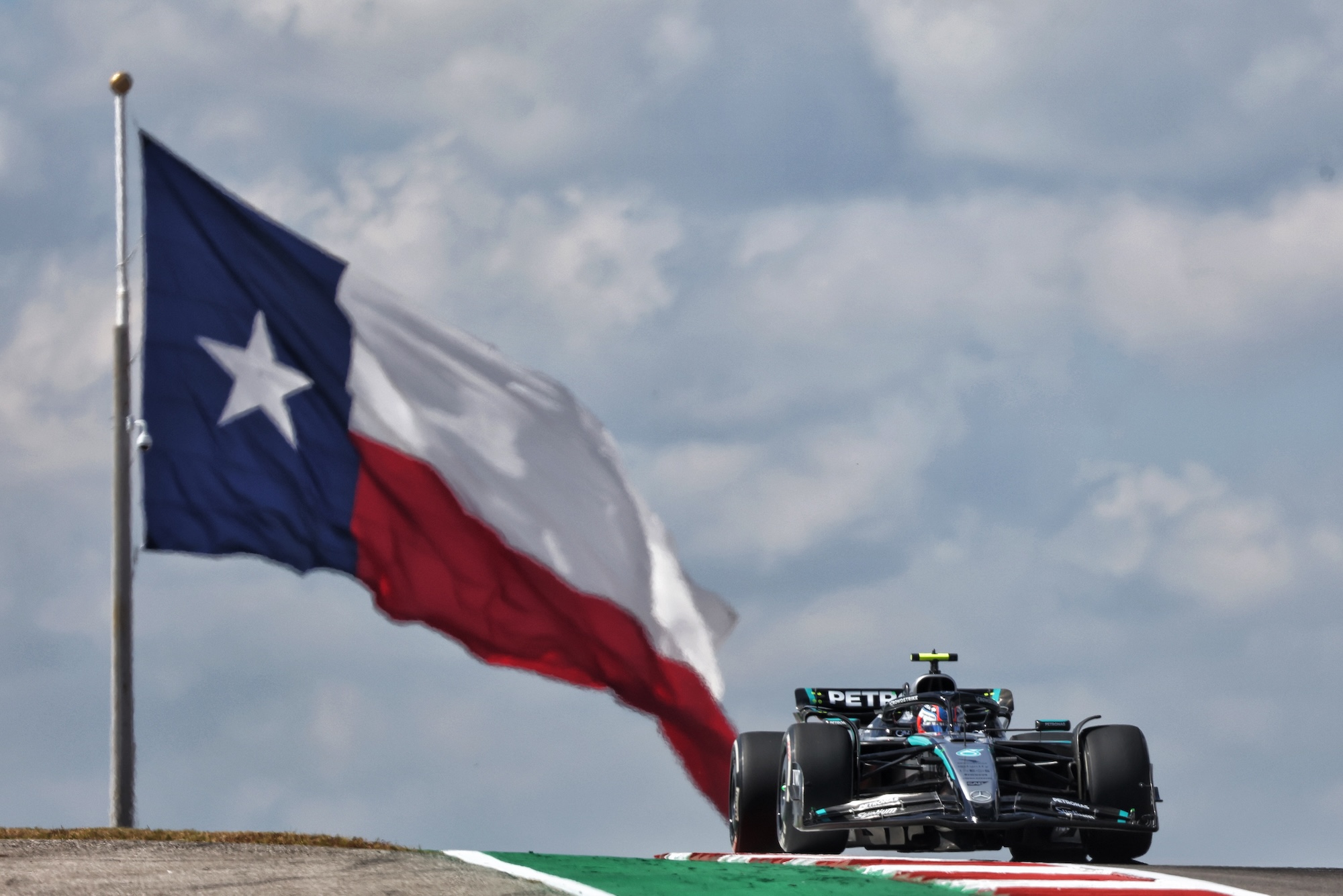 F1: Confira as imagens do primeiro dia do GP dos Estados Unidos Andrea Kimi Antonelli (ITA) Mercedes AMG F1 W16.