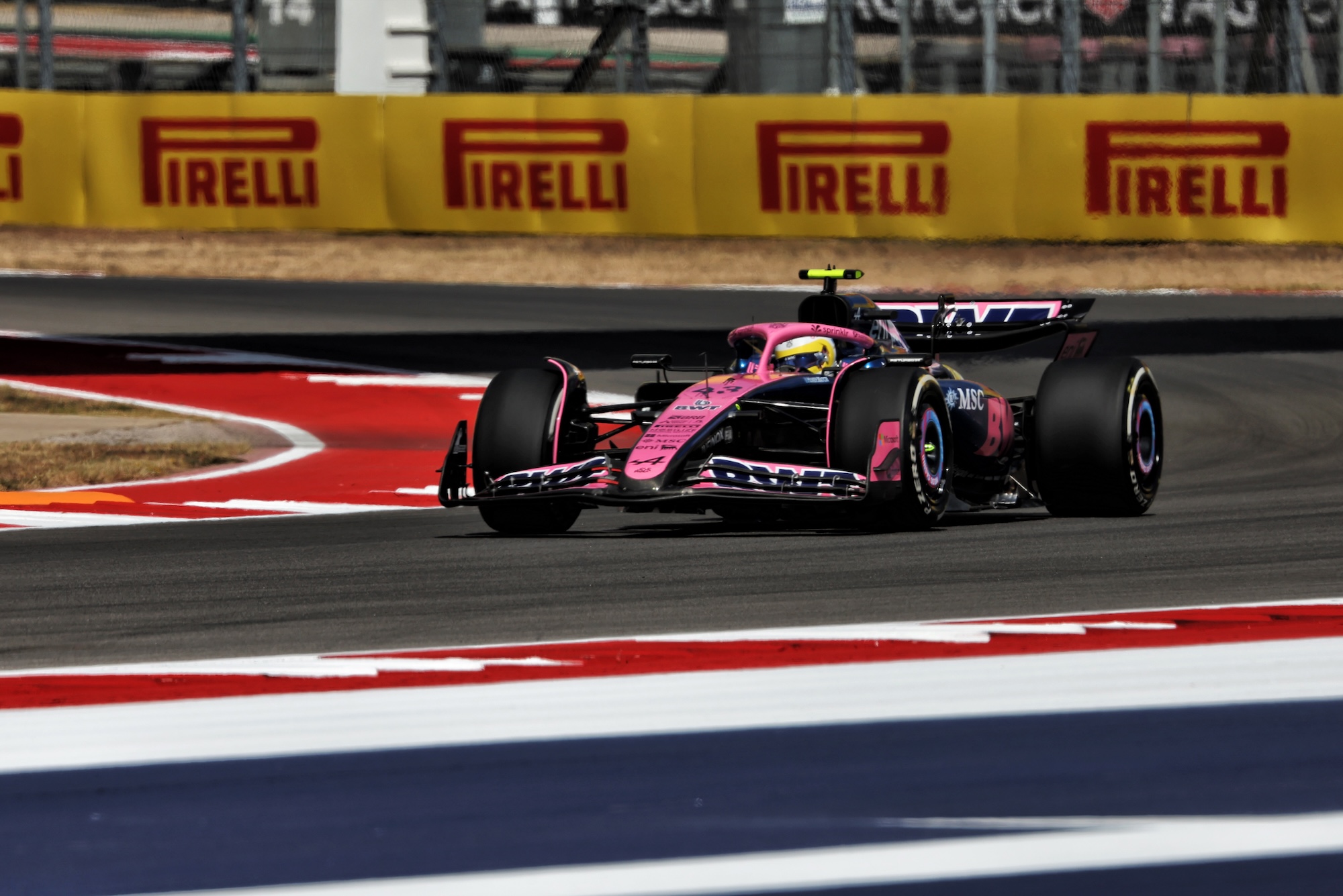 F1: Confira as imagens do primeiro dia do GP dos Estados Unidos Franco Colapinto (ARG) Alpine F1 Team A525.