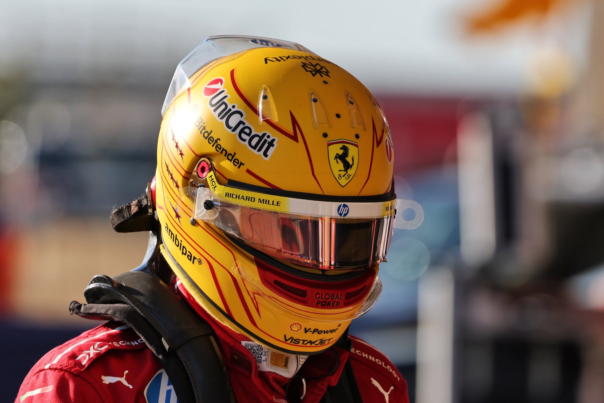 F1: Hamilton otimista após bom sábado em Austin Lewis Hamilton (GBR) Ferrari in Sprint qualifying parc ferme.