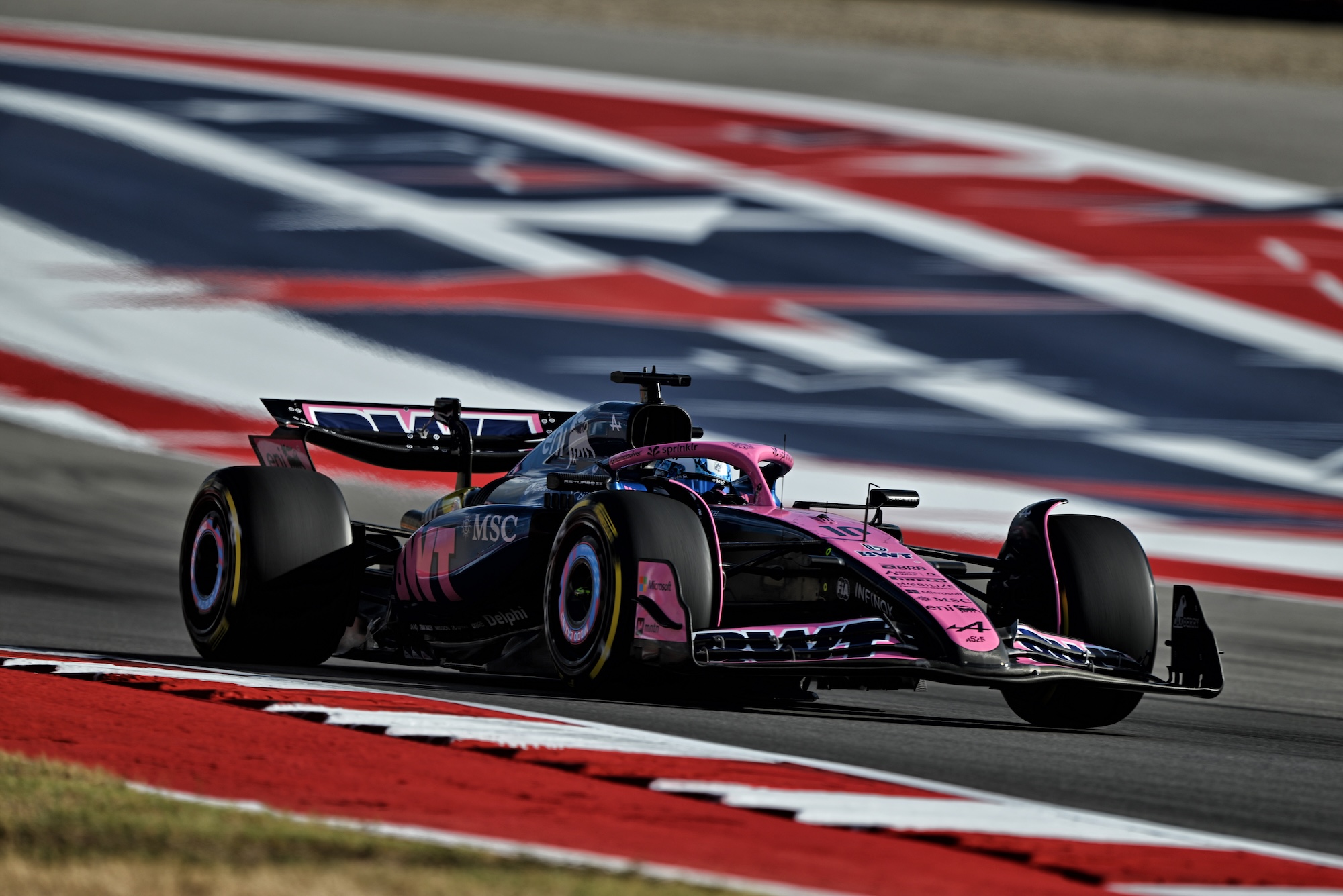 F1: Confira as imagens do primeiro dia do GP dos Estados Unidos Pierre Gasly (FRA) Alpine F1 Team A525.
