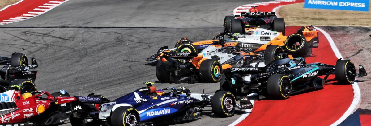 F1: Verstappen vence, e as McLaren batem e abandonam na Sprint dos Estados Unidos