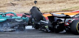 Os principais acidentes da temporada de 2025 da F1