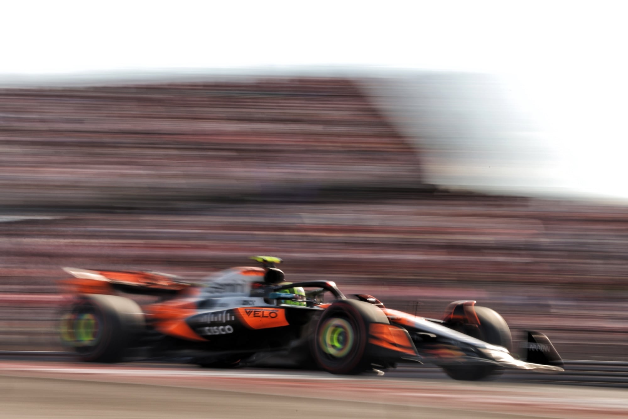 F1: Confira as imagens deste sábado do GP dos Estados Unidos 2025 Lando Norris (GBR) McLaren MCL39.