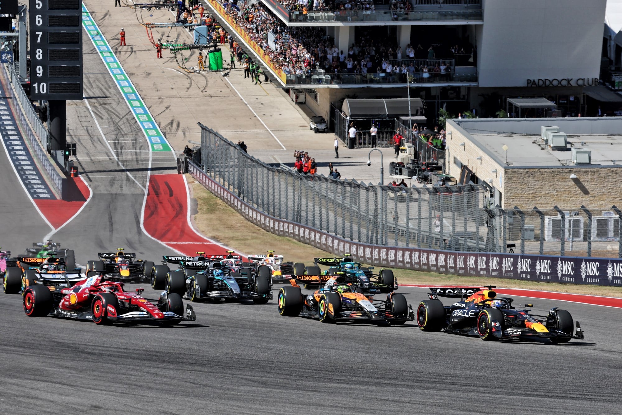 F1: Confira as imagens da vitória de Verstappen no GP do Estados Unidos 2025 F1 2025, GP dos Estados Unidos, EUA, Circuito das Américas, COTA