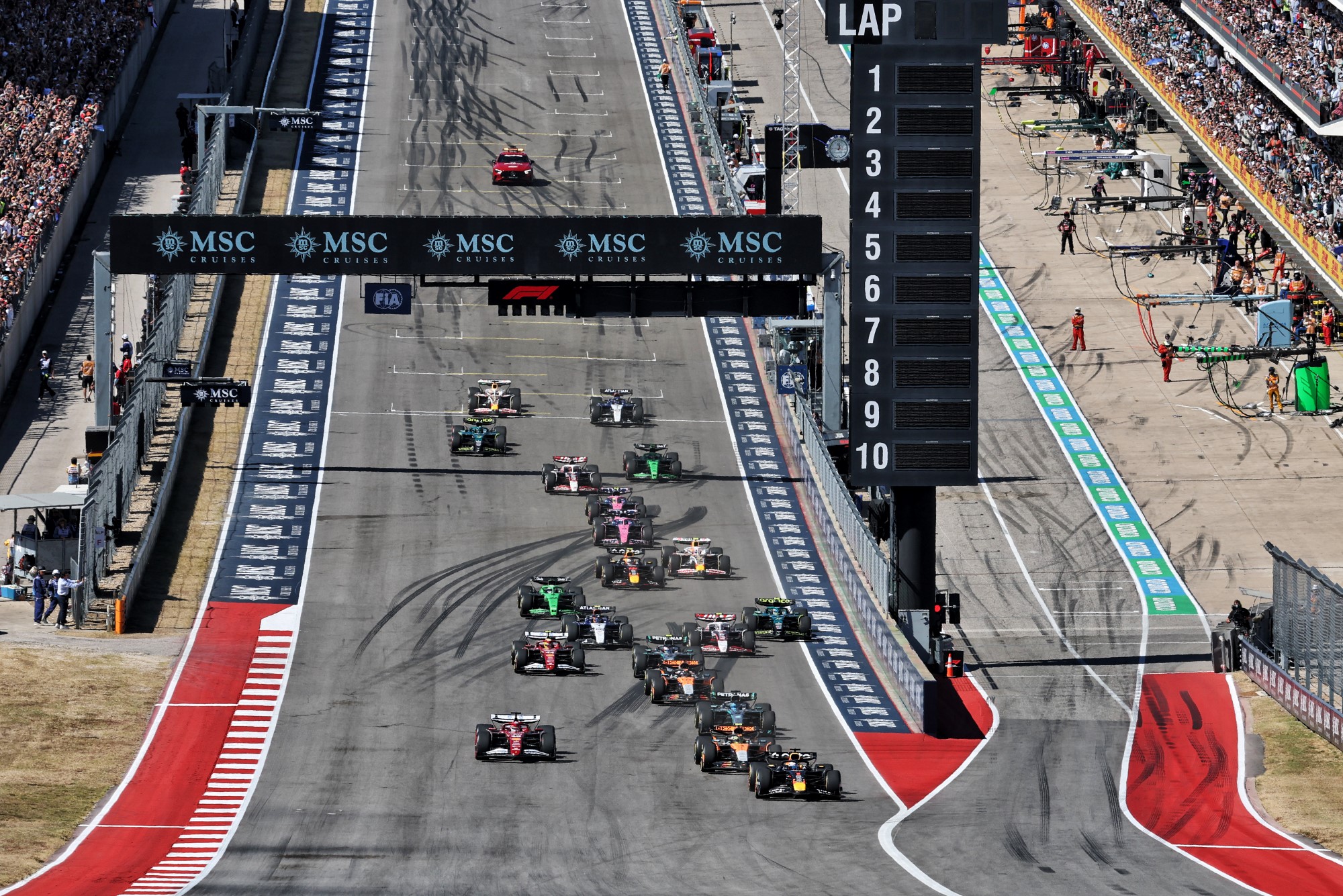 F1: Confira as imagens da vitória de Verstappen no GP do Estados Unidos 2025 F1 2025, GP dos Estados Unidos, EUA, Circuito das Américas, COTA