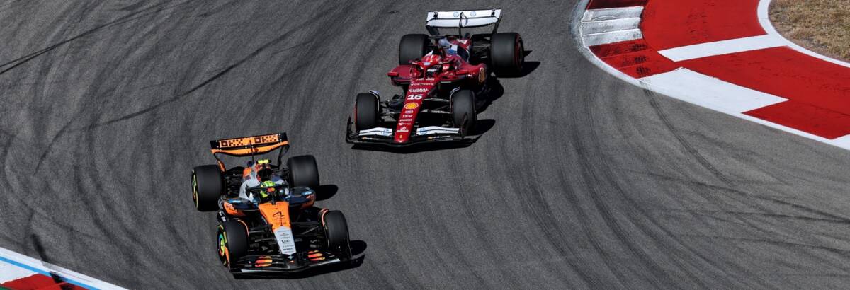 F1: Norris fala em “boas batalhas” com Leclerc no GP dos Estados Unidos