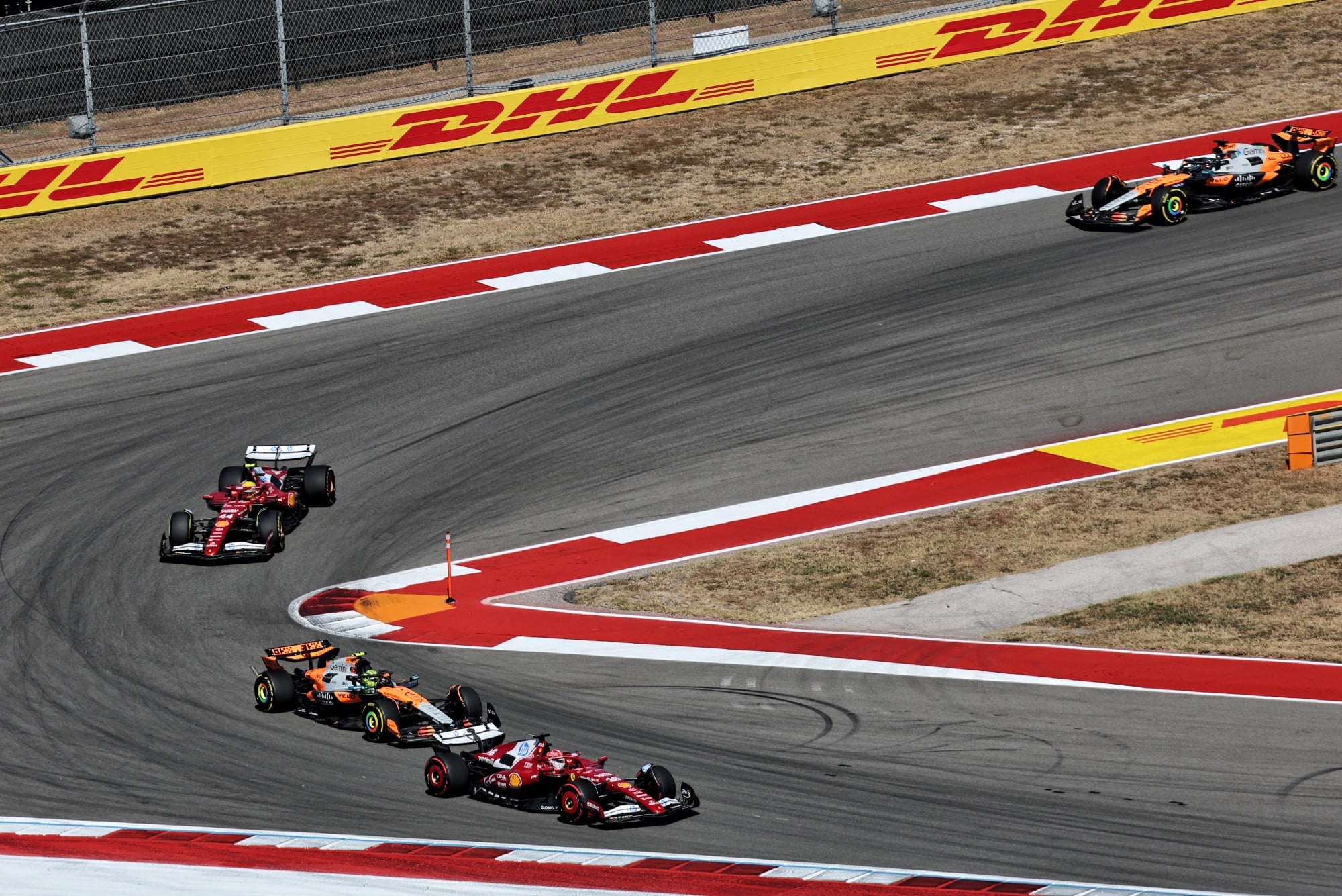 F1: Confira as imagens da vitória de Verstappen no GP do Estados Unidos 2025 Charles Leclerc (MON) Ferrari SF-25.